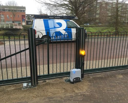 Hekwerk plaatsen